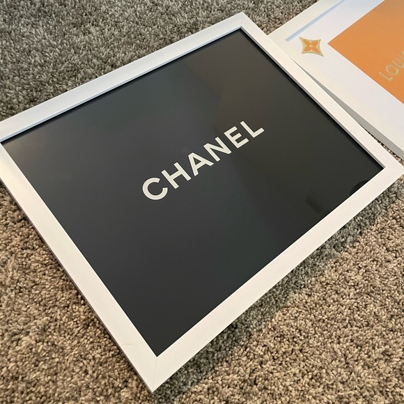 Custom Picture Frame Using Chanel Bag - Picture 2 of 9